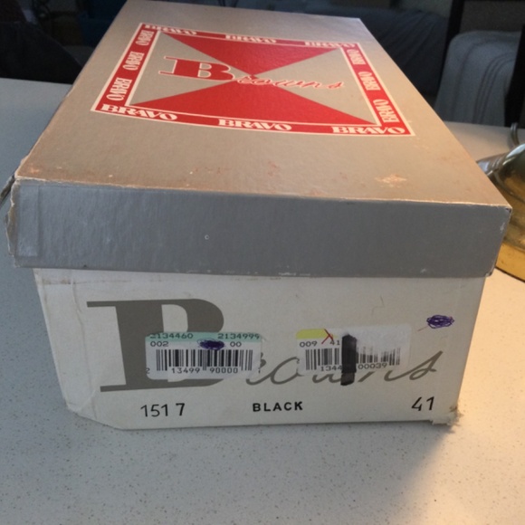 Brand New Gorgeous Mens Italian Dress Shoes By Browns - Picture 8 of 8